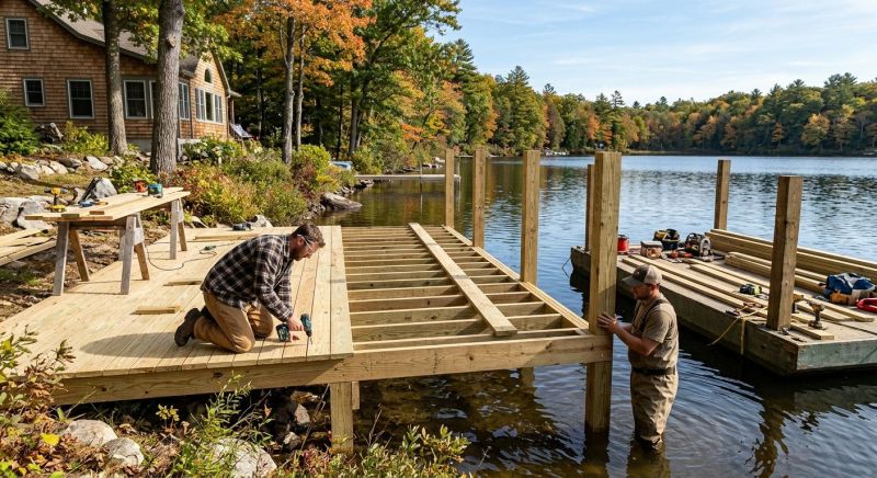Water Dock Installation in Kansas City, MO