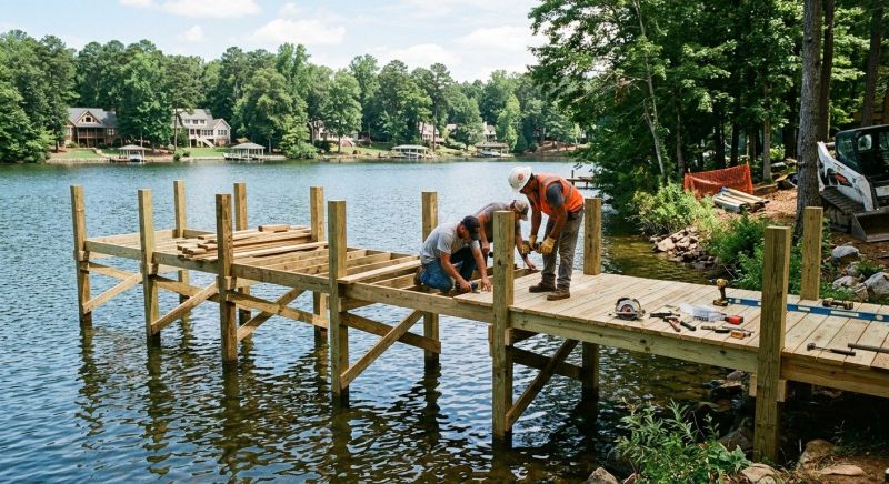 Boat Dock Construction in Roswell, GA