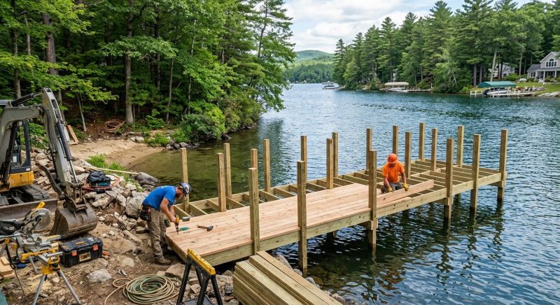 Water Dock Installation in Kansas City, MO