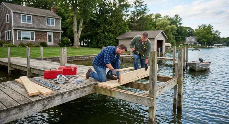 Water Dock Repair in Overland Park, KS