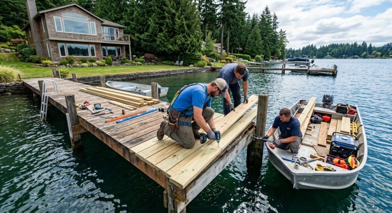 Water Dock Repair in Olathe, KS
