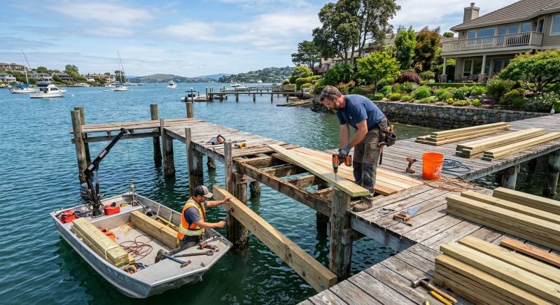 Wood Dock Repair in Littleton, CO