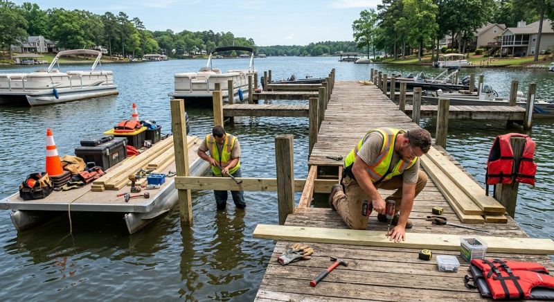 Wood Dock Repair in Denver County, CO
